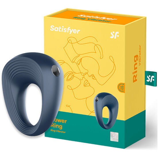 Anneau vibrant en silicone avec stimulateur clitoridien — détail produit