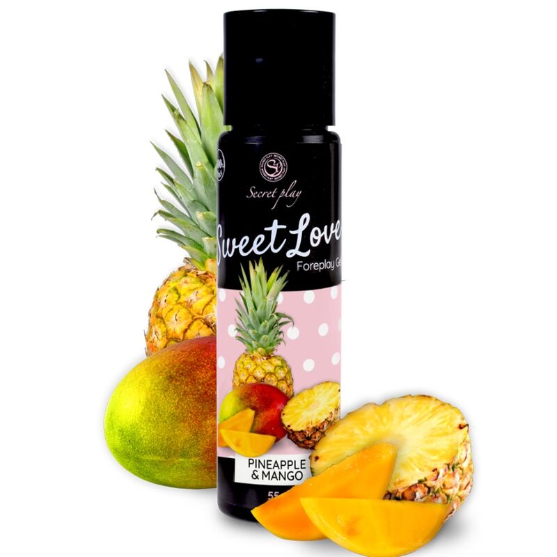 Lubrifiant comestible mangue ananas 60 ml — vue principale