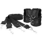 Kit d'attaches de lit Darkness néoprène et velcro — détail produit