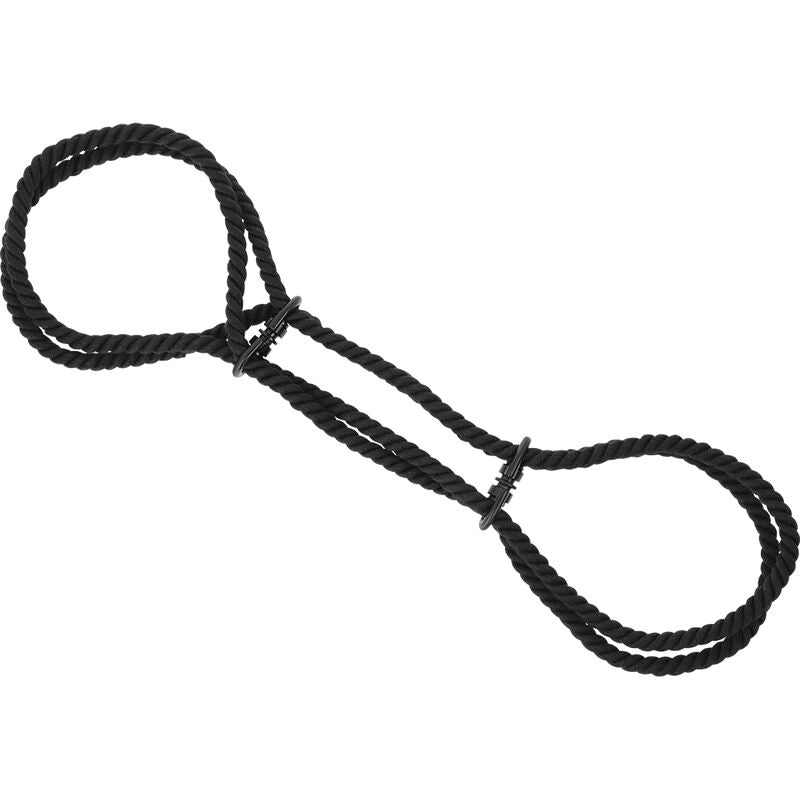 Menottes corde coton bondage japonais — détail produit