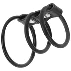 Ensemble de 3 anneaux pénis flexibles TPR et caoutchouc — détail produit