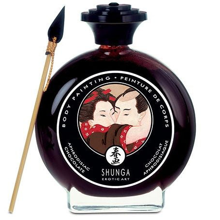 Peinture corporelle comestible au chocolat Shunga — vue principale