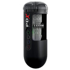 PDX Elite Moto Blower - vue en coupe montrant le mecanisme interne et les anneaux metalliques