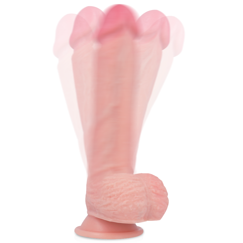Gode silicone Hawk réaliste — vue de dos