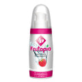 Lubrifiant gourmand framboise Frutopia — détail produit