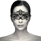 Masque pour les yeux en fine dentelle noire — détail produit