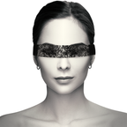 Masque en dentelle noire avec ruban — détail produit