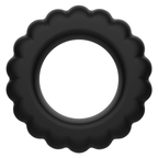 Ensemble d'anneaux péniens 4 pièces silicone — vue rapprochée