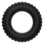 Ensemble d'anneaux péniens 4 pièces silicone — détail texture surface