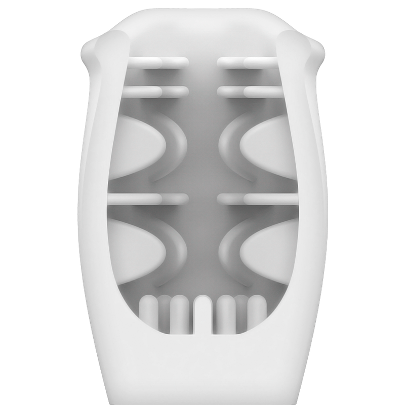 Spinjob - vue en coupe montrant les reliefs internes textures du manchon
