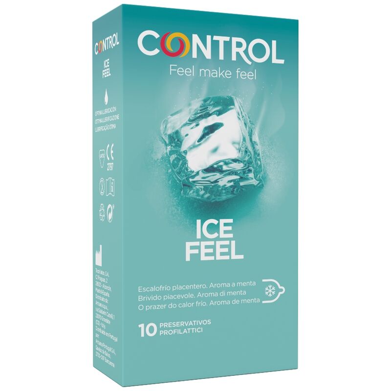 Préservatif effet froid menthe 10 unités — vue principale