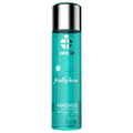 Huile de massage effet chauffant cassis et citron vert — détail produit