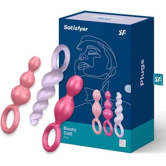 Coffret 3 plugs anal silicone progressifs — détail produit