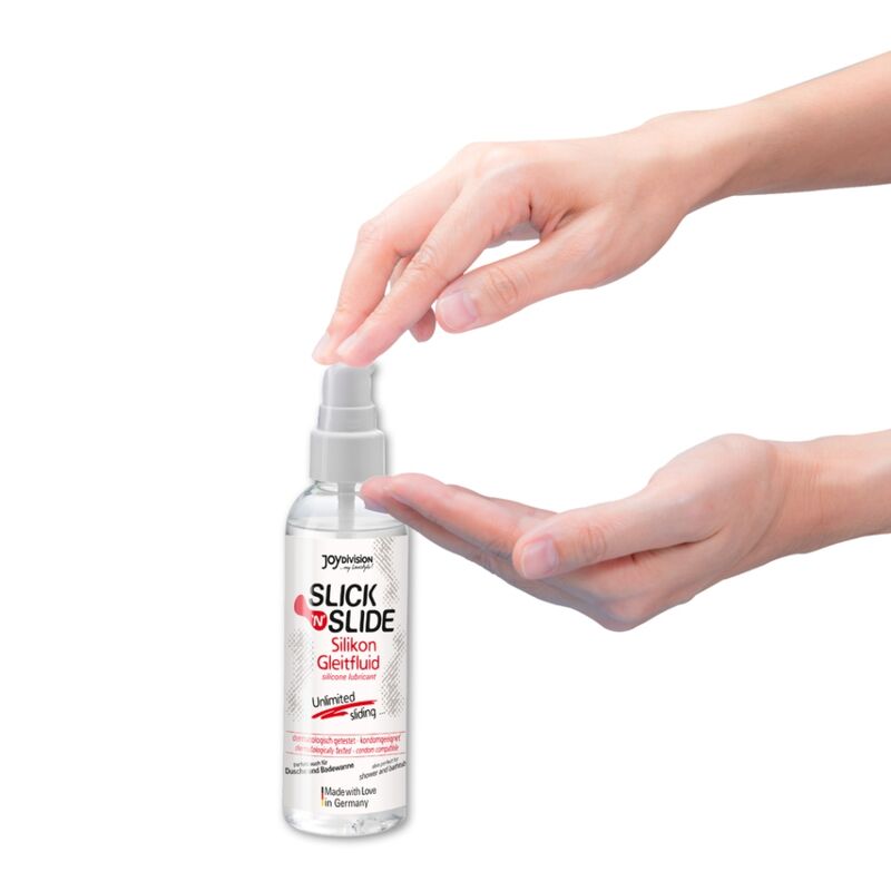 Lubrifiant silicone Slick'n'Slide 100 ml — vue de profil