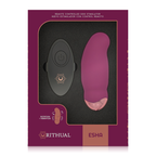 Œuf vibrant Ritual télécommande rotation et vibration — vue rapprochée