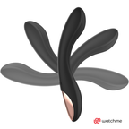 Vibromasseur point G incurvé télécommandé silicone — détail produit