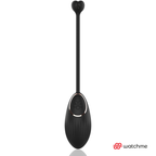 Mini vibromasseur œuf en silicone à télécommande noir et or — comparatif dimensionnel