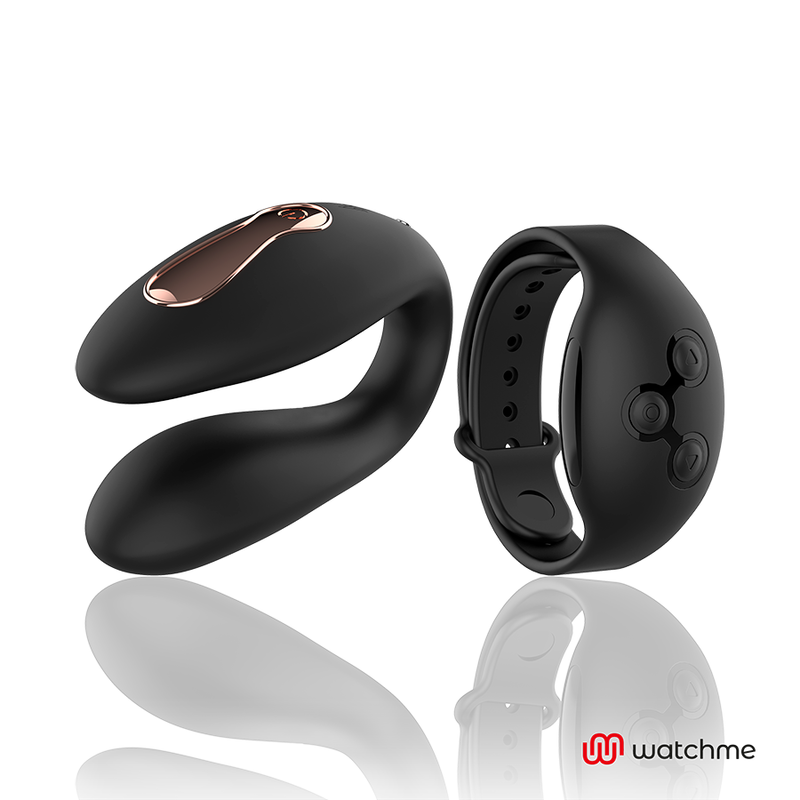 Stimulateur double pour couple télécommandé silicone — détail produit
