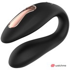 Stimulateur double pour couple télécommandé silicone — vue rapprochée