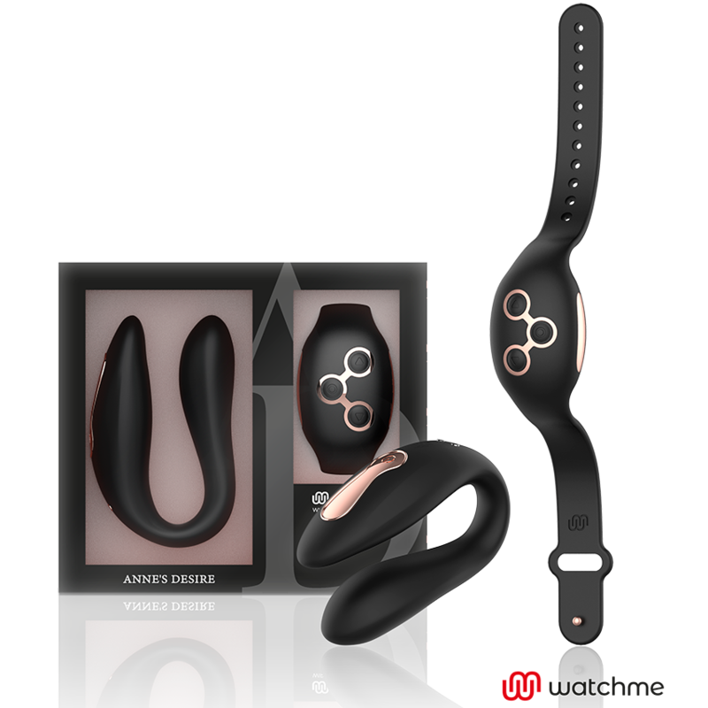 Vibromasseur de couple à porter télécommandé silicone — vue principale