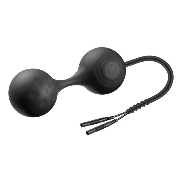 Exerciseur de Kegel Lula silicone noir — détail texture surface