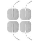 Tampons auto-adhésifs carrés pour électrostimulation — vue principale