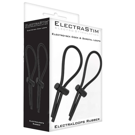 Anneaux péniens électrostimulation caoutchouc conducteur — détail produit