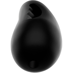 Masturbateur Tensek 4 noir - vue de dessus montrant l'ouverture superieure texturee