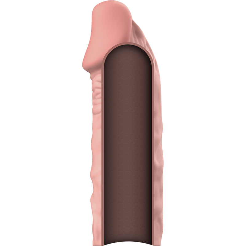 Extension pénienne silicone souple VirilXL — vue de dos