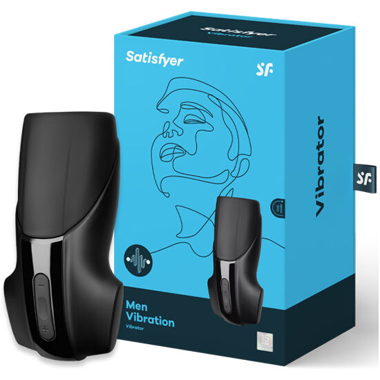 Masturbateur vibrant en silicone deux moteurs — détail produit