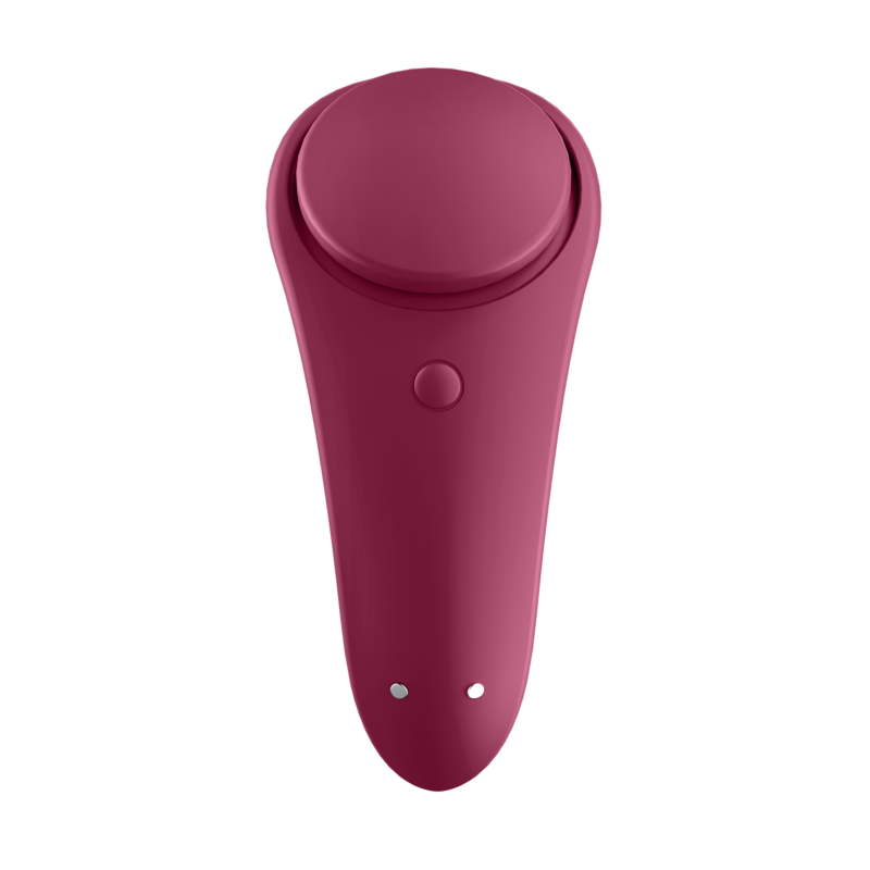 Stimulateur à porter dans la culotte connecté silicone — vue de profil