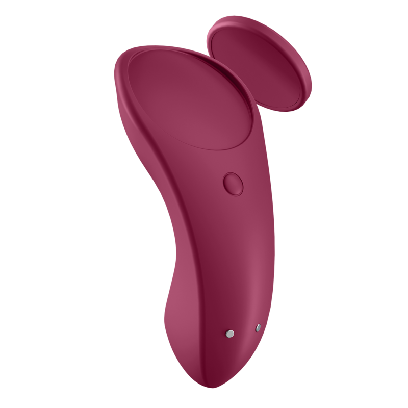 Stimulateur à porter dans la culotte connecté silicone — vue de dos