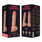 Pack harnais et gode réaliste silicone — comparatif dimensionnel 5