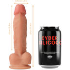 Pack harnais et gode réaliste silicone — vue de profil 2