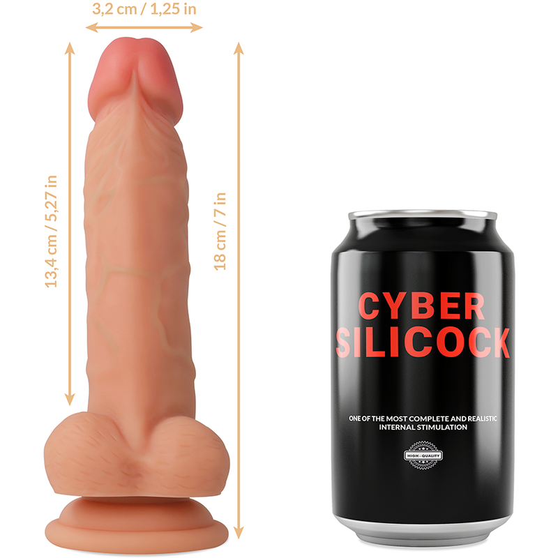 Pack harnais et gode réaliste silicone — vue rapprochée