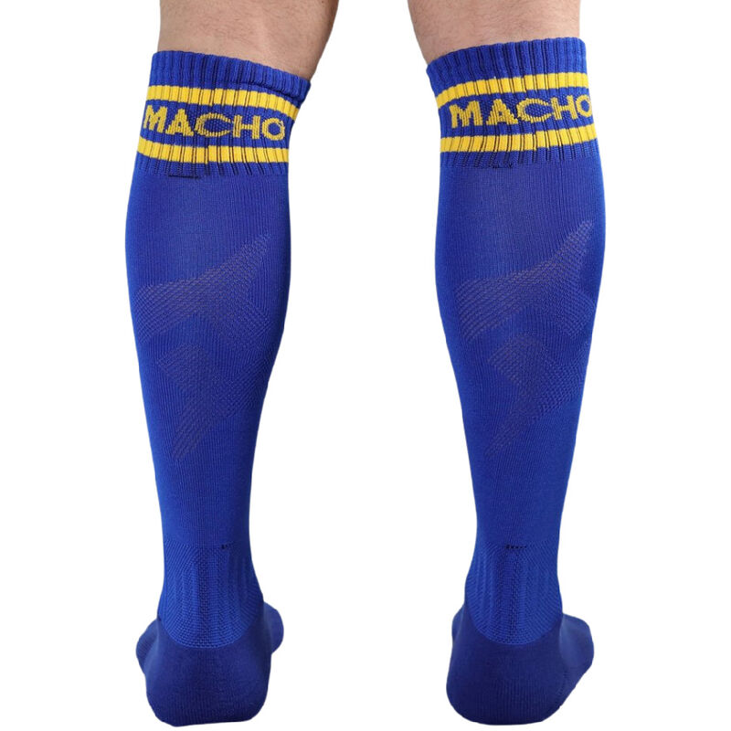 Chaussettes hautes homme confort style football — vue de profil