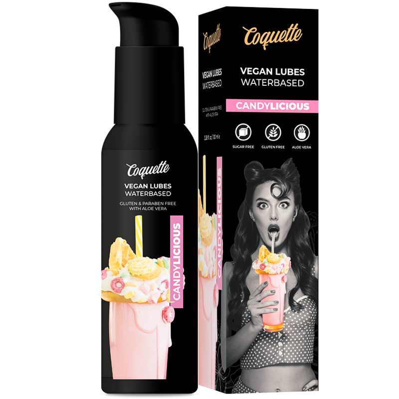 Lubrifiant gourmand vegan base eau Candylicious — vue principale
