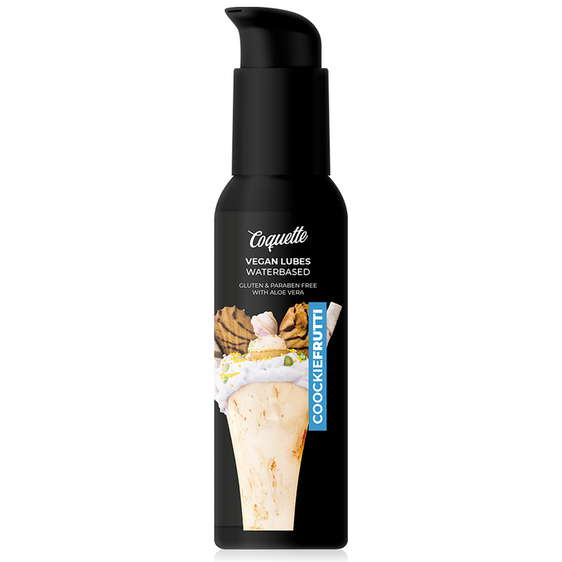 Lubrifiant gourmand vegan saveur cookiefrutti — détail produit
