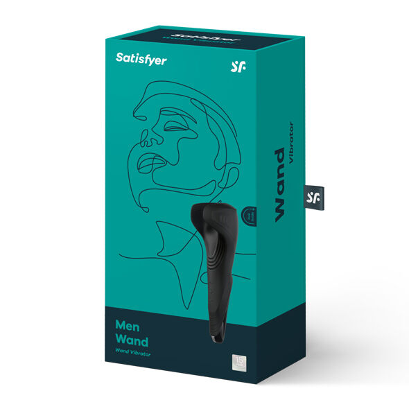 Masturbateur baguette vibrant pour homme en silicone — détail produit