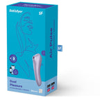 Double stimulateur clitoris aspiration et point G connecté — détail produit