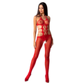 Bodystocking résille BS084 dentelle ouverture — vue de profil