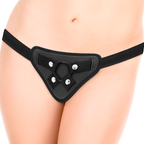 Harnais ceinture silicone avec 3 anneaux X Ray — vue de profil