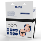 Harnais ceinture silicone avec 3 anneaux X Ray — emballage produit