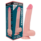Harnais avec gode réaliste silicone Kingcobra — emballage produit
