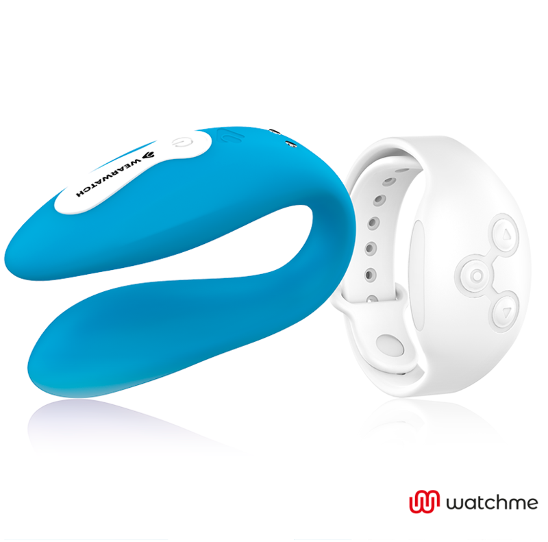 Vibrateur double technologie Watchme silicone — détail produit