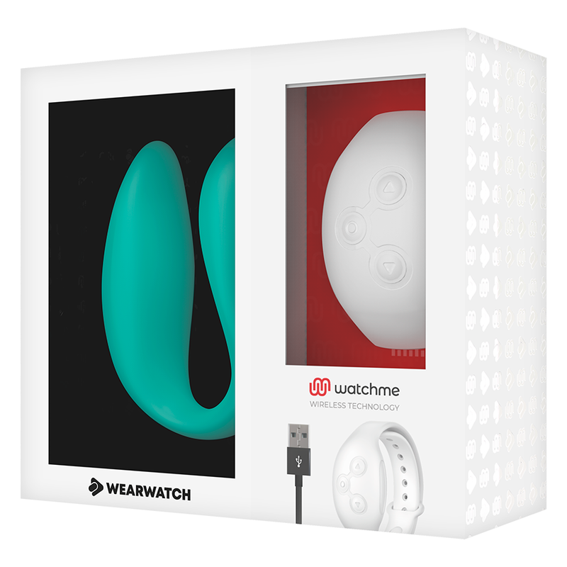 Vibrateur Wearwatch double technologie télécommandé — détail texture surface