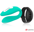 Vibrateur double technologie Watchme aigue-marine — détail produit