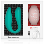 Vibrateur double technologie Watchme silicone — vue rapprochée