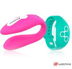 Vibrateur Wearwatch double technologie fuchsia eau de mer — détail produit
