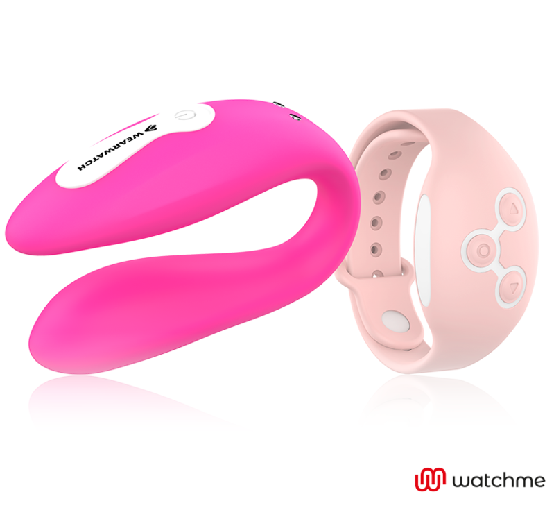 Vibromasseur connecté pour couple double technologie — détail produit